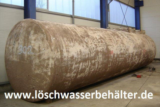 40.000 Liter Löschwasserbehälter / Löschwassertank / Erdtank