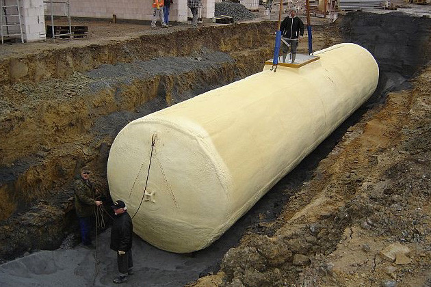 50.000 Liter Löschwassertank / Wasserzisterne / Erdtank
