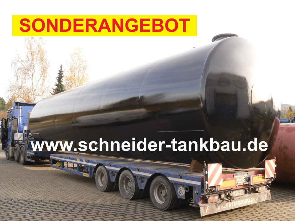 50.000 Liter Löschwassertank / Wasserzisterne / einwandig / gebraucht / Stahltank / DIN14230