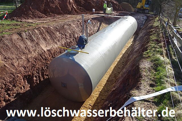 50.000 Liter Löschwasserbehälter / Löschwassertank / Zisterne